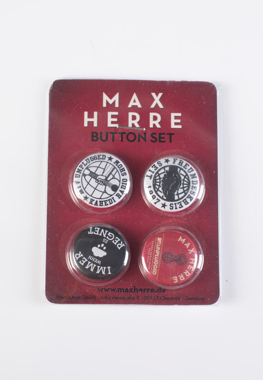 Max Herre - Unplugged - Button Set | Neutral-Image